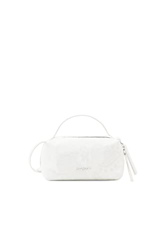 Desigual Alfa, Bag_Alpha Detroit 1001 Raw Donna, Bianco