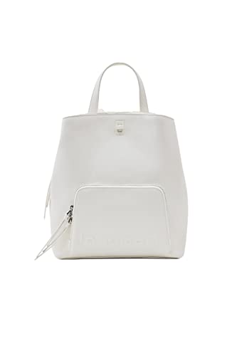 Desigual Posteriore, Back_Half Logo 23_Sumy Mi 1000 Donna, Bianco,...