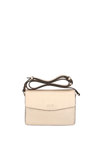 Liu Jo Jeans Borse Donna Oro Borsa a tracolla con logo lettering UNI