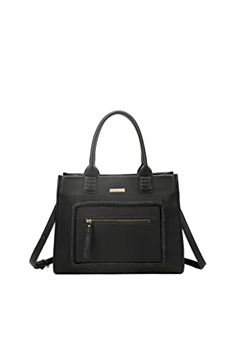 QUEEN HELENA Borsa a Mano Rigida con Tracolla Comoda Casual Elegante...