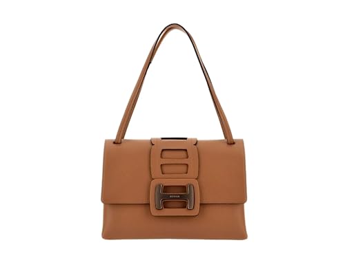Hogan Borsa a Spalla Media H-Bag Cuoio 30 x 20,5 x 9 cm QVD Cuoio,...