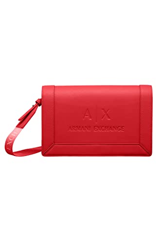 ARMANI EXCHANGE Layla, Logo Strap, Crossbody Donna, Passion-Passion,...