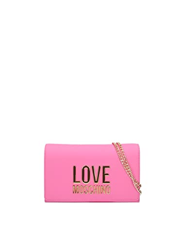 Love Moschino JC4127PP1GLI0, Borsa a Spalla, Donna, Rosa, Taglia unica
