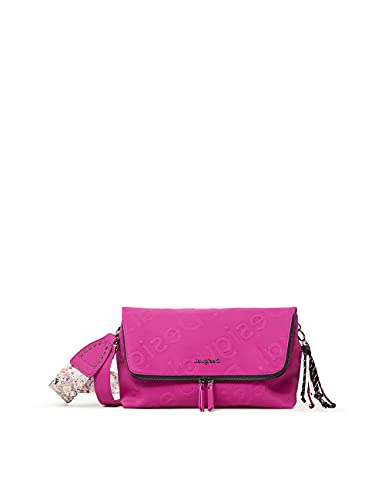 Desigual Bols_Galia Venecia, Across Body Bag Donna, Colore: Rosso,...