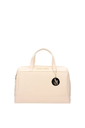 ARMANI JEANS Borsa Bauletto Tracolla Donna Ecopelle Bianco A5272 U5