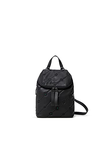 Desigual Back_ojo De Tigre Loen Mi, Zaino Donna, Nero, Taglia Unica