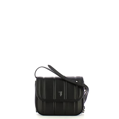 Trussardi DUNE SHOULDER BAG SMOOTH NERO 75B01377, Taglia unica