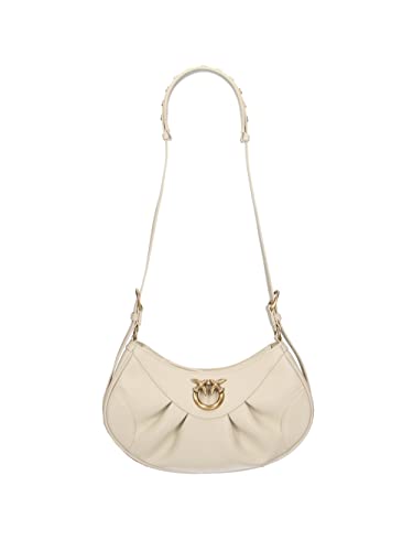 Pinko Love Bon Crossbody Mini VI, Borsa Donna, Z14Q_Bianco...