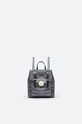 Gattinoni Zaino con Flap Planetarium Bicolor black con Finitura in...