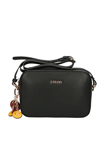 Borsa donna Liu-jo tracolla Manhattan camera case M nero ecopelle...