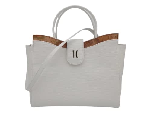 ALVIERO MARTINI Borsa a Mano Borsa Mano Bianco Donna 31x26x13 cm