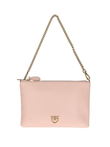 Pinko Flat Classic Vitello Seta, Borsa Donna, O81Q_Cipria-Antique...