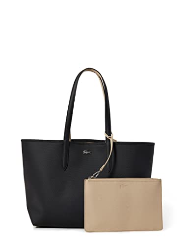 Lacoste Anna NF2142AA, Borse a Tracolla Donna, Nero, Taglia unica