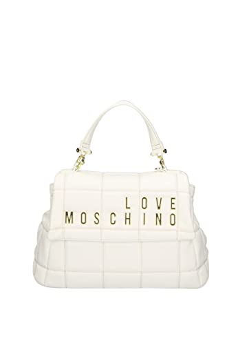 Love Moschino JC4264PP0GKB0, Borsa a Mano, Donna, Bianco, Taglia unica