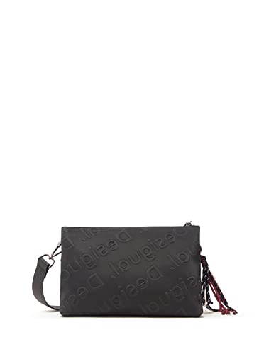 Desigual Bols_Galia Dortmund, Across Body Bag Donna, Nero, OneSize