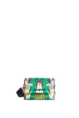 Desigual BOLS_Virtual Pink RODAS, Across Body Bag Donna, Verde, Taglia...