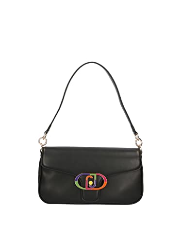 Borsa donna Liu-jo tracolla/spalla Misa crossbody ecs M ecopelle nero...