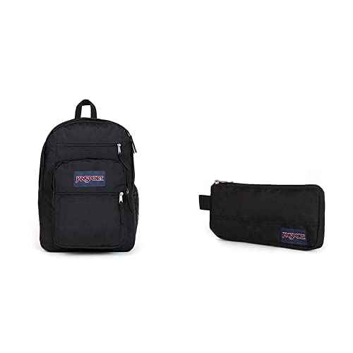 Jansport Big Student Zaino, 43 cm, 34 L, Nera (Black) + Basic...