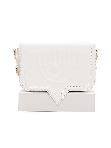 Chiara Ferragni borsa a tracolla Eyelike donna white