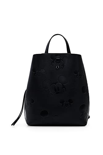 Desigual, Back_all MICKEY SUMY 2000 BLACK Donna, Nero, Taglia unica