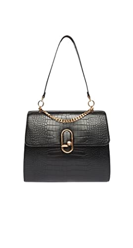 BORSA A MANO STAMPA COCCO IMMENSA LIU JO NERO 22222, T.U.