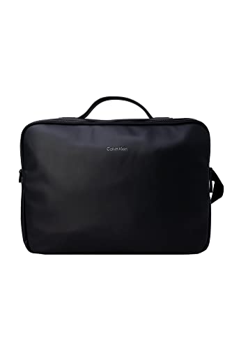 Calvin Klein Must Conv Borsa per Laptop SMO, Computer Uomo, CK Nero,...