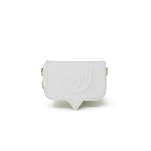 Chiara Ferragni borsa a tracolla Eyelike donna white
