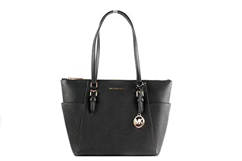 Michael Kors - Borsa tote Charlotte grande, con cerniera sulla parte...