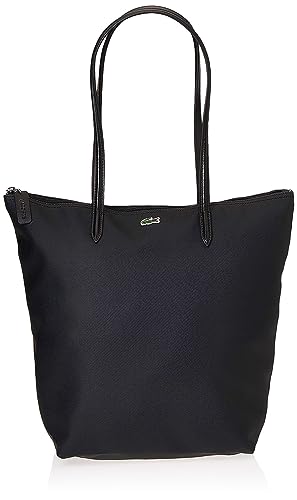 Lacoste L.12.12 Concept, Borsa per la spesa Donna, Nero, Taglia unica