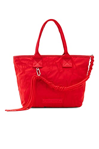 Desigual, BAG_B-BOLIS_PRAVIA 3000 CARMINE Donna, Colore: rosso, Taglia...