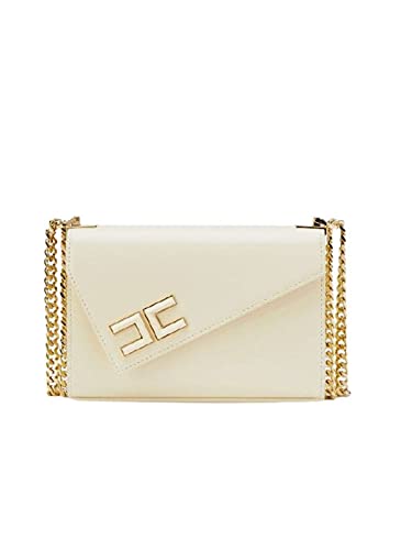 BORSA TRACOLLA ELISABETTA FRANCHI 193 BURRO, Taglia unica