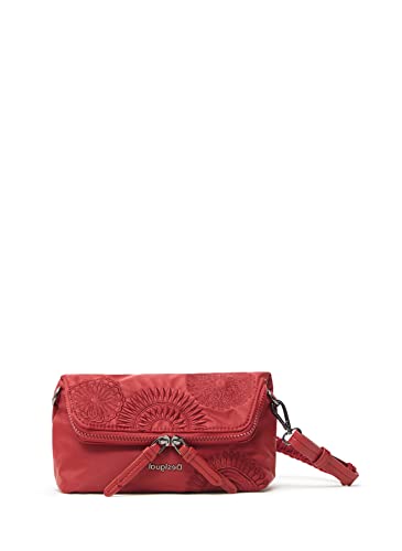 Desigual Bols_mandarala Venecia, Across Body Bag Donna, Colore: Rosso,...