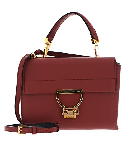 Coccinelle Arlettis Handbag Grainy Leather Cinnamon