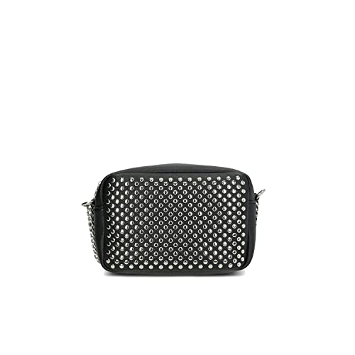 BATA Borsa a tracolla da donna con borchie e catena estivi comodi...