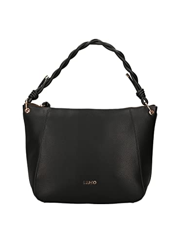 LIU.JO HOBO BAG Donna Nero UNI Taglia europea : One Size