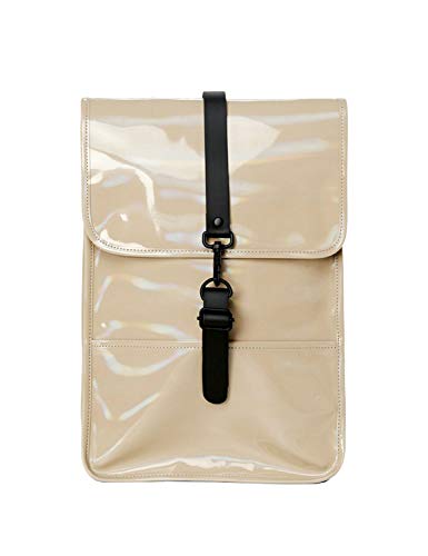 Rains Holographic Backpack Mini 38Cm Beige