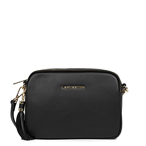 Lancaster Mademoiselle ANA, Borsa con Manico Lungo Donna, Noir