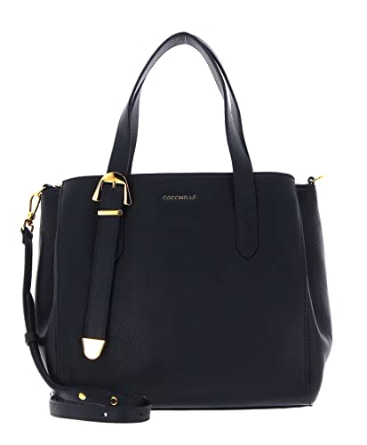 Coccinelle Borsa a Mano Pelle Colore Blu Midnight Blue Donna 34x28x15...