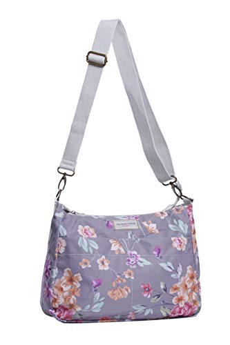 Borsa a tracolla reversibile in tela con cerniera a forma di gufo...