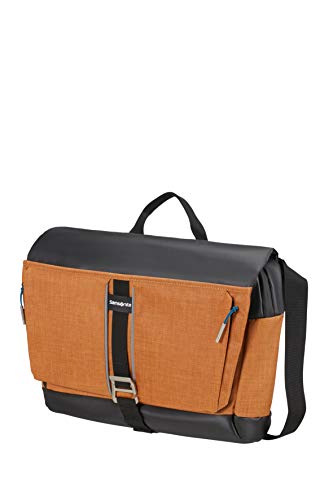 Samsonite 2WM - Borsa Messenger M 15.6 Pollici, 46 cm, 19.5 L, Marrone...