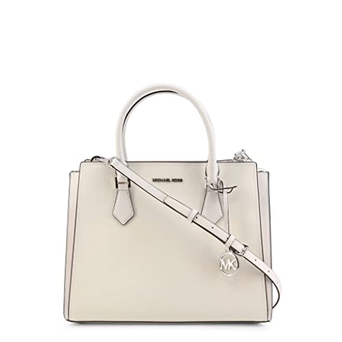 Michael Kors 35t0swxs3l-optic-blanc - Borsa a tracolla Donna, Blanc,