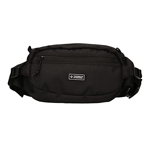 CONVERSE 10022098-A01 TRANSITION SLING Nero Unisex Adulto MARSUPIO...