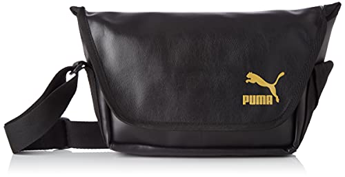 Puma Originals PU Mini Messenger, Borsa a Tracolla Girls, Black, OSFA