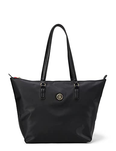 Tommy Hilfiger Borsa a Tracolla, Donna, Nero (Black), 10 x 19 x 24 cm