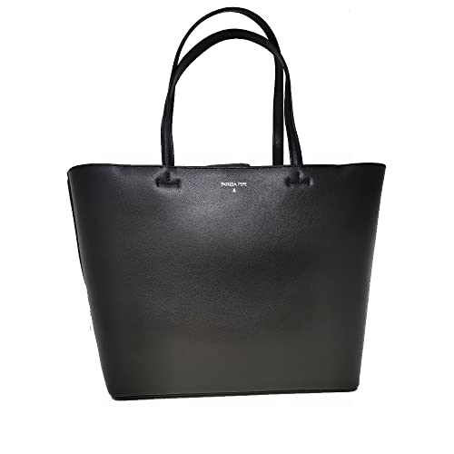 PATRIZIA PEPE Borsa Shopper Nera Donna 44x28x14 cm