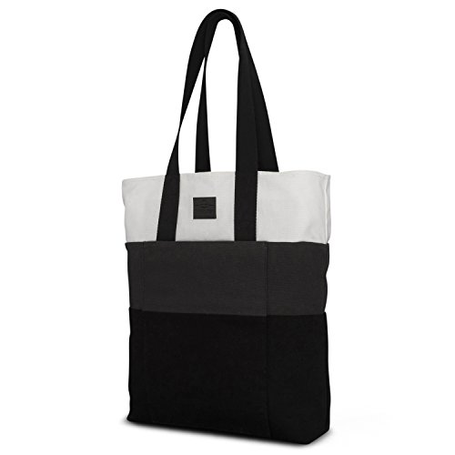 Johnny Urban Borsa della Spesa Borsa Larga da Donna e Uomo Grigio Zoe...
