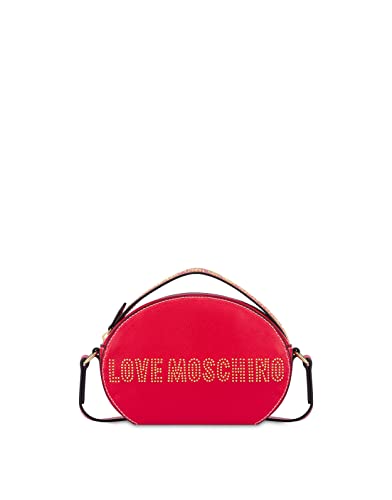 Love Moschino JC4210PP0GKG0, Borsa a Spalla, Donna, Rosso, Taglia...