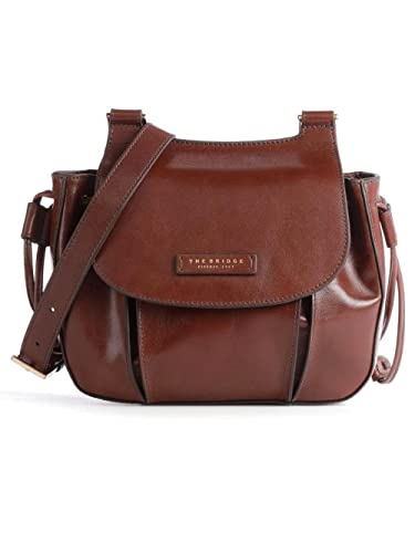 The Bridge Borsa Donna 4411115H Marrone shopper media spalla tracolla...