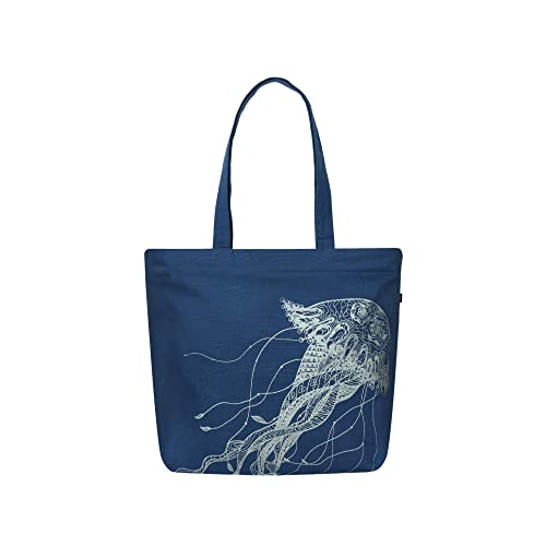 Eco Right Borsa da spiaggia grande con cerniera e tasche interne Borsa...