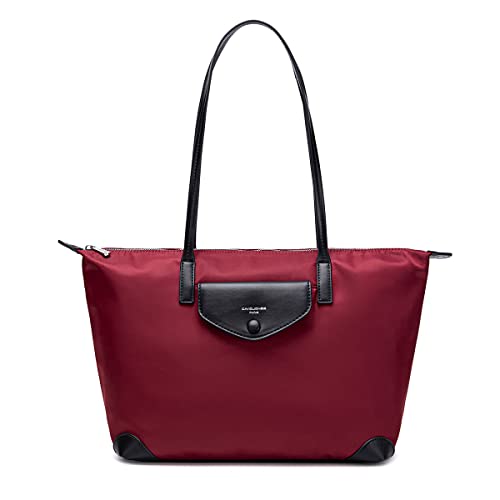 David Jones - Borsa Tote Nylon Impermeabile Donna - Shopper Bag...